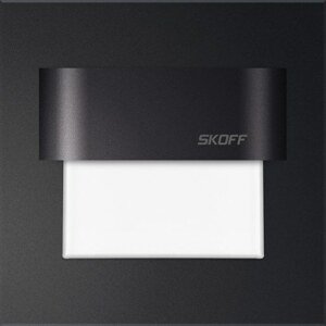 LED nástěnné svítidlo Skoff Tango černá teplá 230V MA-TAN-D-H