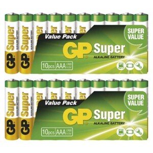 GP Super Alkaline AAA 20ks 1013100107