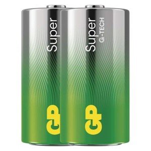 Alkalická baterie GP Super C (LR14), 2 ks