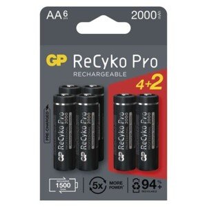 GP ReCyko Pro Professional AA (HR6) 6ks 1033226200