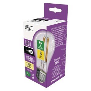EMOS LED žárovka Filament A60 / E27 / 5 W (75 W) / 1 060 lm