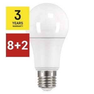 EMOS LED žárovka Classic A60 E27 14W teplá bílá 8+2 zdarma