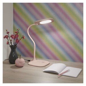 EMOS Z7602P LED stolní lampa Stella, růžová