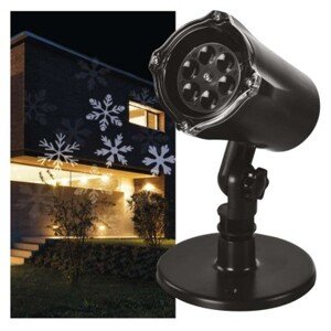 EMOS DCPC02 LED vánoční dekorativní projektor – vločky