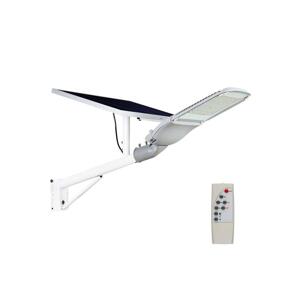 LED Stmívatelná solární pouliční lampa LED/50W/6,4V 6000K IP65+dálkové ovládání