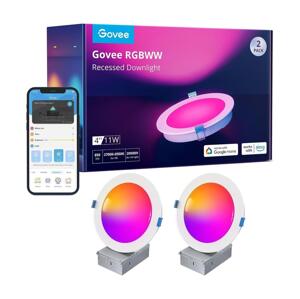 Govee Govee - SADA 2x LED RGBWW Podhledové svítidlo LED/11W/230V Smart 2700-6500K