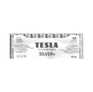 Tesla Batteries Tesla Batteries - 10 ks Alkalická baterie AA SILVER+ 1,5V
