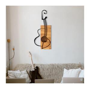 Nástěnná dekorace 39x93 cm kytara