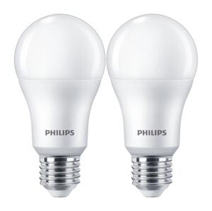 Philips SADA 2x LED Žárovka Philips A67 E27/13W/230V 4000K