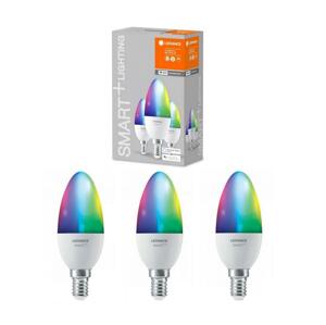 Ledvance SADA 3x LED RGBW Stmívatelná žárovka SMART+ E14/5W/230V 2700K-6500K - Ledvance