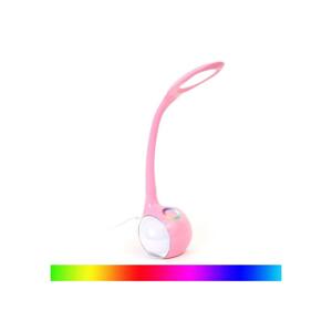 LED RGB Stmívatelná stolní lampa LED/7W/230V růžová