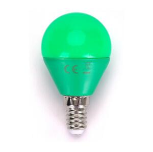 B.V. LED Žárovka G45 E14/4W/230V zelená -