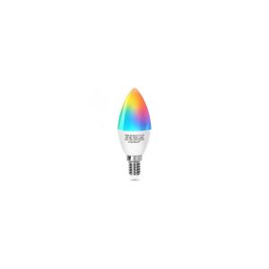 B.V. LED RGBW Žárovka C37 E14/5W/230V 3000-6500K Wi-Fi -