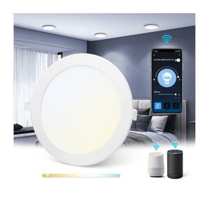 B.V.  - LED Stmívatelné podhledové svítidlo 18W/230V pr. 22 cm Wi-Fi