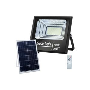 B.V.  - LED Stmívatelný solární reflektor LED/100W/3,2V IP67 + DO