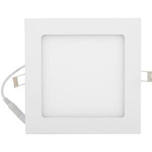 Bílý vestavný LED panel 166x166mm 12W denní bílá
