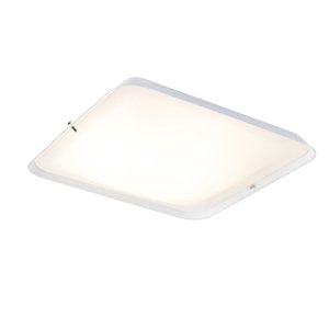 Moderní stropní svítidlo bílé 34,5 cm vč. LED - Edor