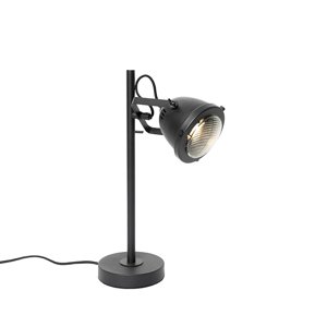 Industriální stolní lampa černá 45 cm - Emado
