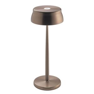 Zafferano LED stolní lampa Sister Light, stmívatelná, měď