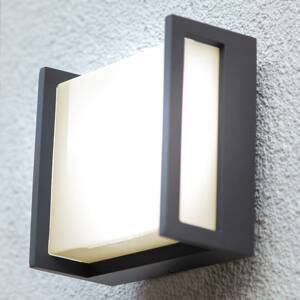 LUTEC Venkovní nástěnné LED svítidlo Qubo 14cm x 14cm