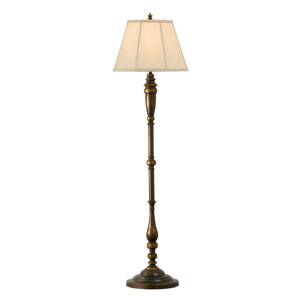 FEISS Stojací lampa Lincolndale s textilním stínidlem