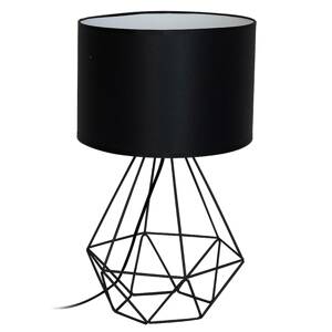 Eko-Light Stolní lampa Basket, černá, uvnitř bílá