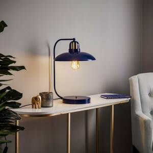 Eko-Light Stolní lampa Felix, modrá/zlatá