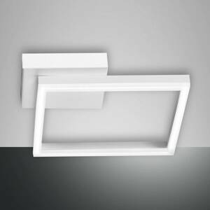 Fabas Luce LED stropní světlo Bard, 27x27cm, bílá