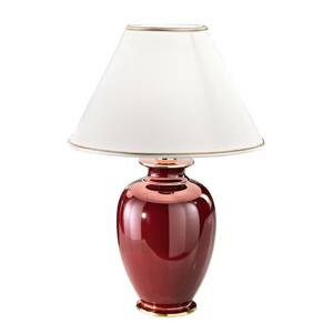 austrolux COLARZ Bordeaux – půvabná stolní lampa, 43 cm