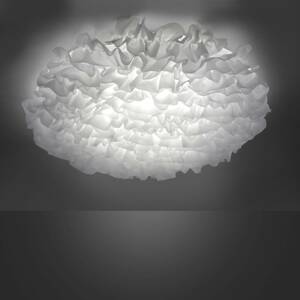 JUST LIGHT. LED textilní stropní světlo Xenia stmívatelné 75cm