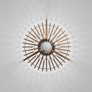Atelje Lyktan Terasové světlo Tipi z jasanového dřeva, 52,7 cm