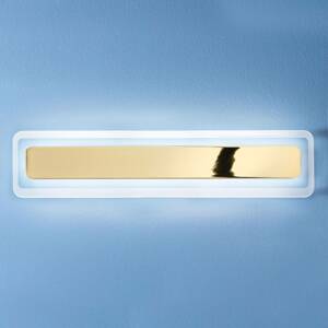 Linea Light LED nástěnné světlo Antille zlatá 61,4 cm