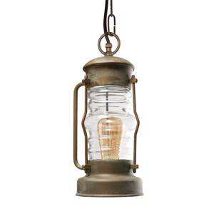 Moretti Luce Závěsná lampa Antiko ve tvaru lucerny, odolná proti mořské vodě