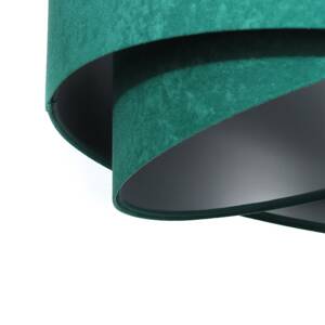 Maco Design Závěsné svítidlo Vivien, dvoubarevné, zelená/stříbrná