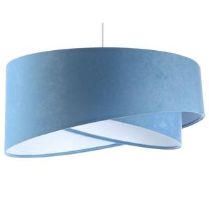 Maco Design Závěsná lampa Vivien, dvoubarevná, světle modrá/bílá