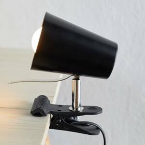 Spot-Light Černá svítilna s klipem Clampspots moderní vzhled