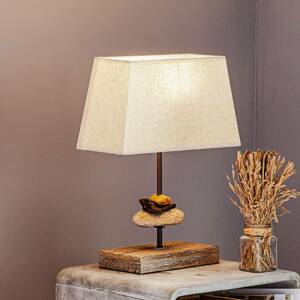 ONLI Stolní lampa Seregon s textilním stínidlem, 39 cm