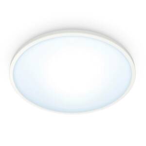 WiZ WiZ SuperSlim LED stropní světlo CCT Ø29cm bílá
